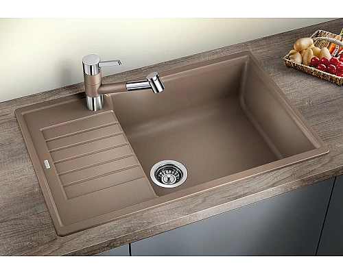 Купить Кухонная мойка Blanco Zia XL 6 S Compact 523273 Антрацит в магазине сантехники Santeh-Crystal.ru