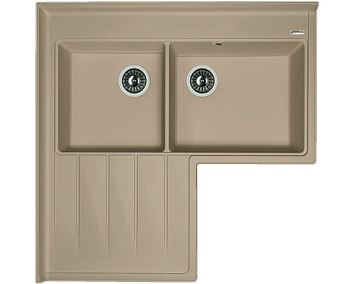 Заказать Кухонная мойка Florentina Адрия-960 20.380.L0960.107 Песочная в магазине сантехники Santeh-Crystal.ru
