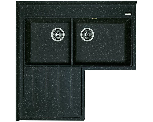 Заказать Кухонная мойка Florentina Адрия-960 20.380.L0960.102 Черная в магазине сантехники Santeh-Crystal.ru