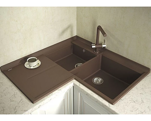 Приобрести Кухонная мойка Florentina Адрия-960 20.380.L0960.202 Шампань в магазине сантехники Santeh-Crystal.ru