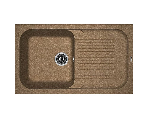 Приобрести Кухонная мойка Florentina Арона-860 20.225.D0860.105 Коричневая в магазине сантехники Santeh-Crystal.ru
