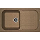 Приобрести Кухонная мойка Florentina Арона-860 20.225.D0860.105 Коричневая в магазине сантехники Santeh-Crystal.ru