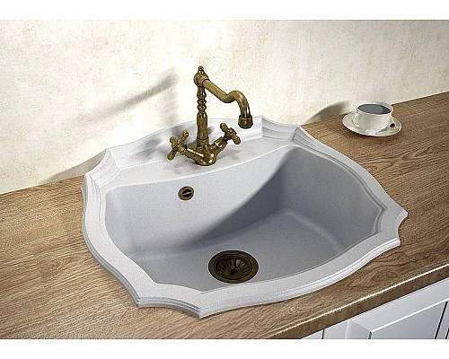 Купить Кухонная мойка Florentina Эмилия-640 20.355.D0640.202 Шампань в магазине сантехники Santeh-Crystal.ru