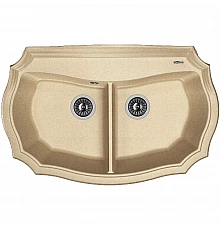 Кухонная мойка Florentina Эмилия-870 20.365.F0870.107 Песочная