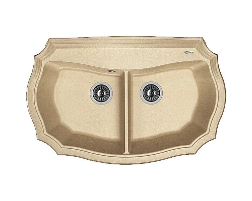 Заказать Кухонная мойка Florentina Эмилия-870 20.365.F0870.107 Песочная в магазине сантехники Santeh-Crystal.ru