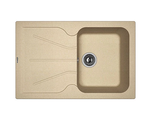 Заказать Кухонная мойка Florentina Гаттинара-780 20.255.B0780.104 Бежевая в магазине сантехники Santeh-Crystal.ru