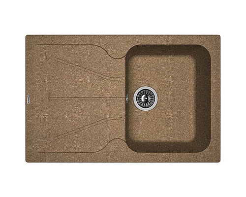 Купить Кухонная мойка Florentina Гаттинара-780 20.255.B0780.105 Коричневая в магазине сантехники Santeh-Crystal.ru