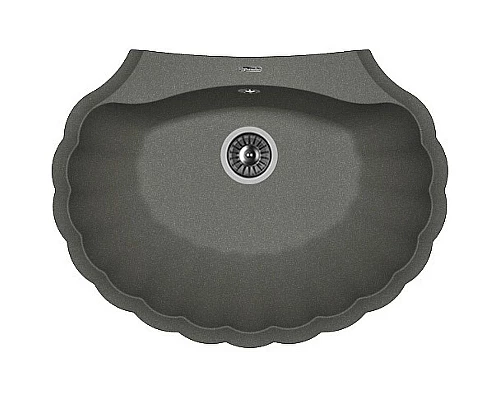 Заказать Кухонная мойка Florentina Гребешок-695 20.345.E0695.102 Черная в магазине сантехники Santeh-Crystal.ru