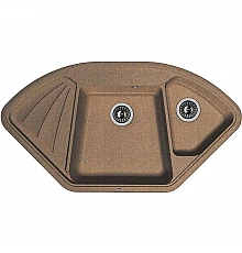 Кухонная мойка Florentina Капри-1060 20.185.J1060.105 Коричневая