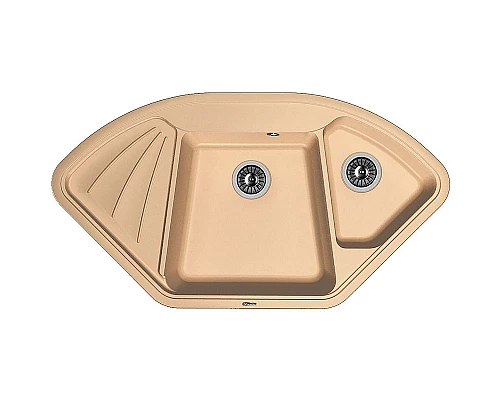 Приобрести Кухонная мойка Florentina Капри-1060 20.185.J1060.306 Капучино в магазине сантехники Santeh-Crystal.ru