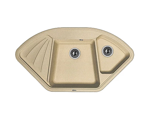Приобрести Кухонная мойка Florentina Капри-1060 20.185.J1060.104 Бежевая в магазине сантехники Santeh-Crystal.ru