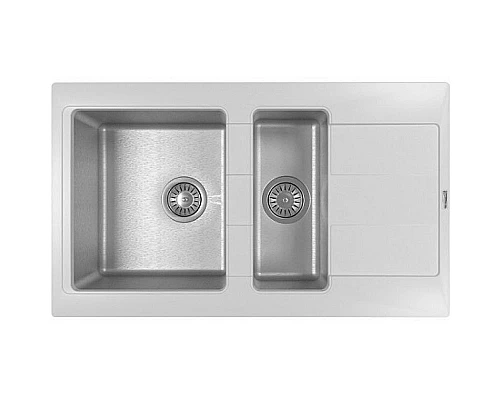Заказать Кухонная мойка Florentina Комби-860К 21.410.D0860.201 Жасмин в магазине сантехники Santeh-Crystal.ru