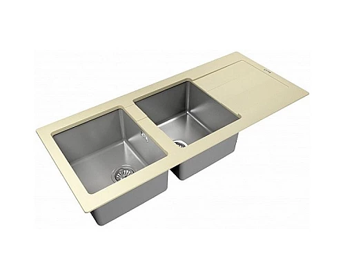 Приобрести Кухонная мойка Florentina Комби-1160 21.415.E1160.202 Шампань в магазине сантехники Santeh-Crystal.ru