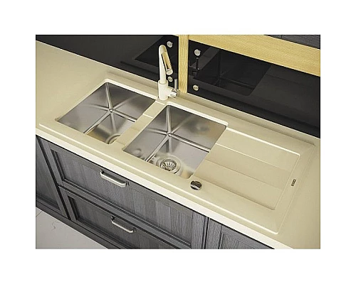 Приобрести Кухонная мойка Florentina Комби-1160 21.415.E1160.202 Шампань в магазине сантехники Santeh-Crystal.ru