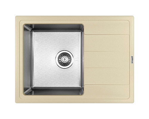 Приобрести Кухонная мойка Florentina Комби-650 21.390.B0650.202 Шампань в магазине сантехники Santeh-Crystal.ru