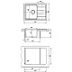 Заказать Кухонная мойка Florentina Комби-650 21.390.B0650.107 Песочная в магазине сантехники Santeh-Crystal.ru