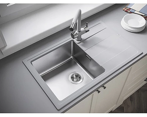 Купить Кухонная мойка Florentina Комби-780 21.395.D0780.305 Грей в магазине сантехники Santeh-Crystal.ru