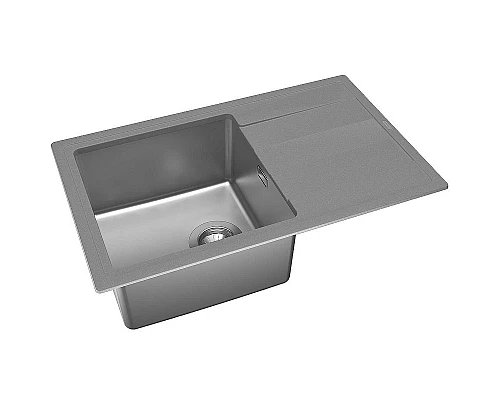 Купить Кухонная мойка Florentina Комби-780 21.395.D0780.305 Грей в магазине сантехники Santeh-Crystal.ru