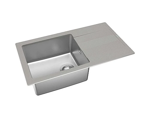 Приобрести Кухонная мойка Florentina Комби-860 21.400.D0860.305 Грей в магазине сантехники Santeh-Crystal.ru