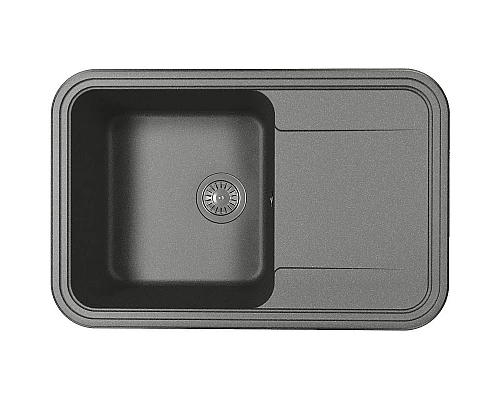 Заказать Кухонная мойка Florentina Крит-780 20.170.D0780.102 Черная в магазине сантехники Santeh-Crystal.ru