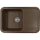 Приобрести Кухонная мойка Florentina Крит-780 20.170.D0780.303 Мокко в магазине сантехники Santeh-Crystal.ru