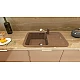 Купить Кухонная мойка Florentina Крит-780 20.170.D0780.105 Коричневая в магазине сантехники Santeh-Crystal.ru