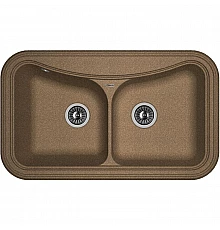 Кухонная мойка Florentina Крит-860 20.115.E0860.105 Коричневая