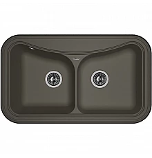 Кухонная мойка Florentina Крит-860 20.115.E0860.302 Антрацит