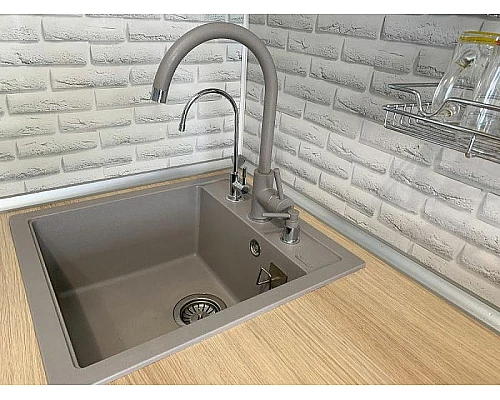 Приобрести Кухонная мойка Florentina Липси-460 20.280.B0460.305 Грей в магазине сантехники Santeh-Crystal.ru