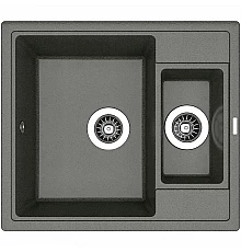 Кухонная мойка Florentina Липси-580К 20.210.D0580.102 Черная