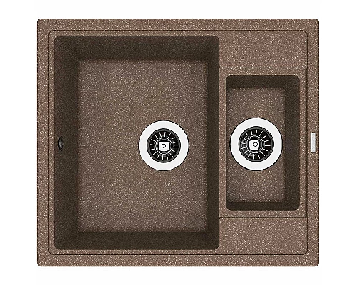 Заказать Кухонная мойка Florentina Липси-580К 20.210.D0580.105 Коричневая в магазине сантехники Santeh-Crystal.ru