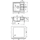 Заказать Кухонная мойка Florentina Липси-580К 20.210.D0580.105 Коричневая в магазине сантехники Santeh-Crystal.ru