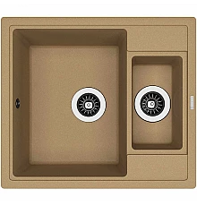 Кухонная мойка Florentina Липси-580К 20.210.D0580.306 Капучино