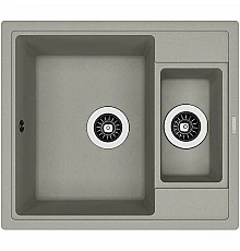 Кухонная мойка Florentina Липси-580К 20.210.D0580.305 Грей