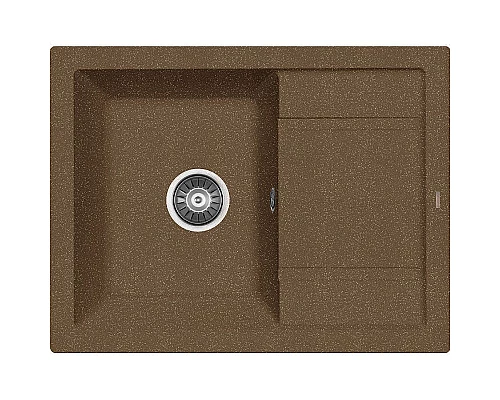 Приобрести Кухонная мойка Florentina Липси-660 20.155.C0660.105 Коричневая в магазине сантехники Santeh-Crystal.ru