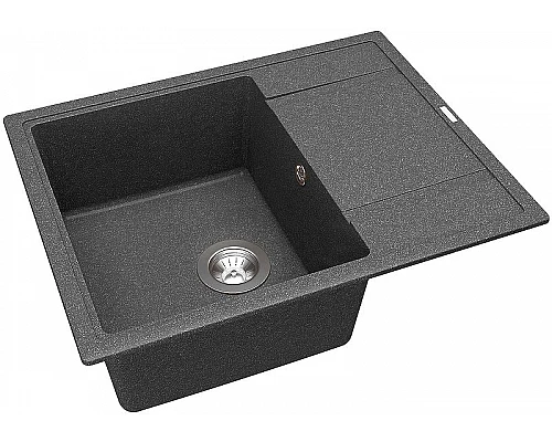 Приобрести Кухонная мойка Florentina Липси-650 20.125.C0650.102 Черная в магазине сантехники Santeh-Crystal.ru