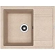 Купить Кухонная мойка Florentina Липси-650 20.125.C0650.107 Песочная в магазине сантехники Santeh-Crystal.ru