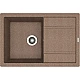 Приобрести Кухонная мойка Florentina Липси-760 20.160.D0760.105 Коричневая в магазине сантехники Santeh-Crystal.ru