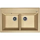 Заказать Кухонная мойка Florentina Липси-820 20.370.E0820.104 Бежевая в магазине сантехники Santeh-Crystal.ru
