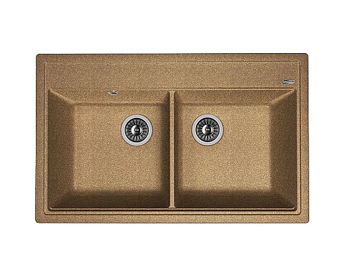 Приобрести Кухонная мойка Florentina Липси-820 20.370.E0820.105 Коричневая в магазине сантехники Santeh-Crystal.ru