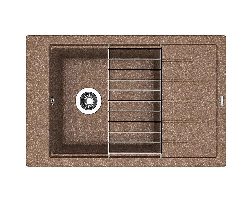 Купить Кухонная мойка Florentina Липси-780Р 20.275.D0780.105 Коричневая в магазине сантехники Santeh-Crystal.ru
