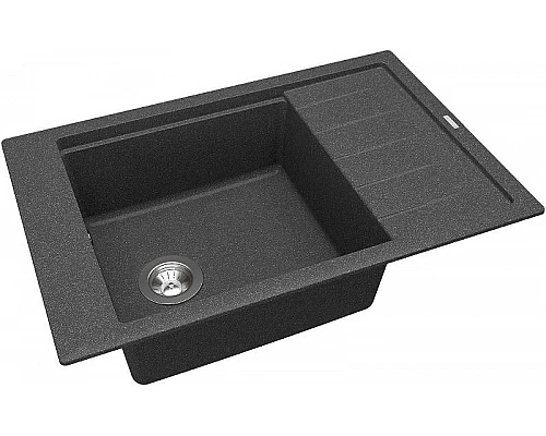Купить Кухонная мойка Florentina Липси-780Р 20.275.D0780.102 Черная в магазине сантехники Santeh-Crystal.ru