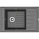 Купить Кухонная мойка Florentina Липси-780Р 20.275.D0780.102 Черная в магазине сантехники Santeh-Crystal.ru