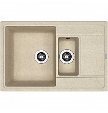 Кухонная мойка Florentina Липси-780К 20.250.D0780.104 Бежевая