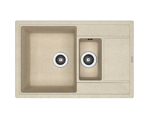 Заказать Кухонная мойка Florentina Липси-780К 20.250.D0780.104 Бежевая в магазине сантехники Santeh-Crystal.ru