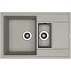 Приобрести Кухонная мойка Florentina Липси-780К 20.250.D0780.305 Грей в магазине сантехники Santeh-Crystal.ru