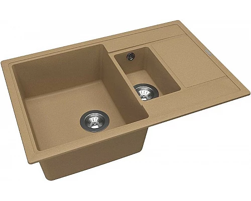 Заказать Кухонная мойка Florentina Липси-780К 20.250.D0780.306 Капучино в магазине сантехники Santeh-Crystal.ru