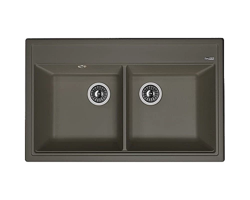 Приобрести Кухонная мойка Florentina Липси-820 20.370.E0820.302 Антрацит в магазине сантехники Santeh-Crystal.ru
