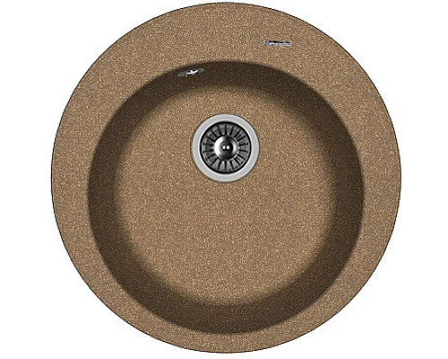 Приобрести Кухонная мойка Florentina Никосия-510 20.135.B0510.105 Коричневая в магазине сантехники Santeh-Crystal.ru