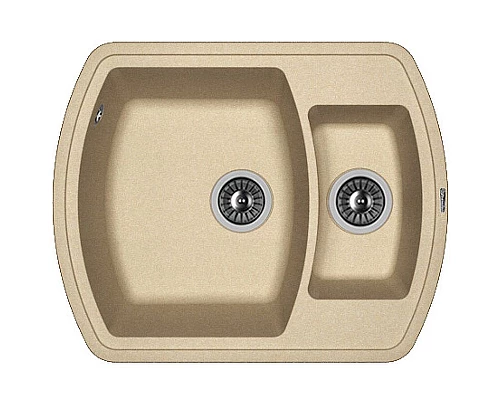Купить Кухонная мойка Florentina Нире-630K 20.220.D0630.104 Бежевая в магазине сантехники Santeh-Crystal.ru